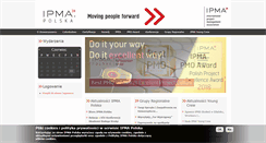 Desktop Screenshot of ipma.pl
