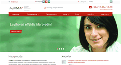 Desktop Screenshot of ipma.az