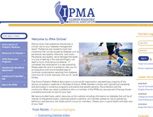 Tablet Screenshot of ipma.net